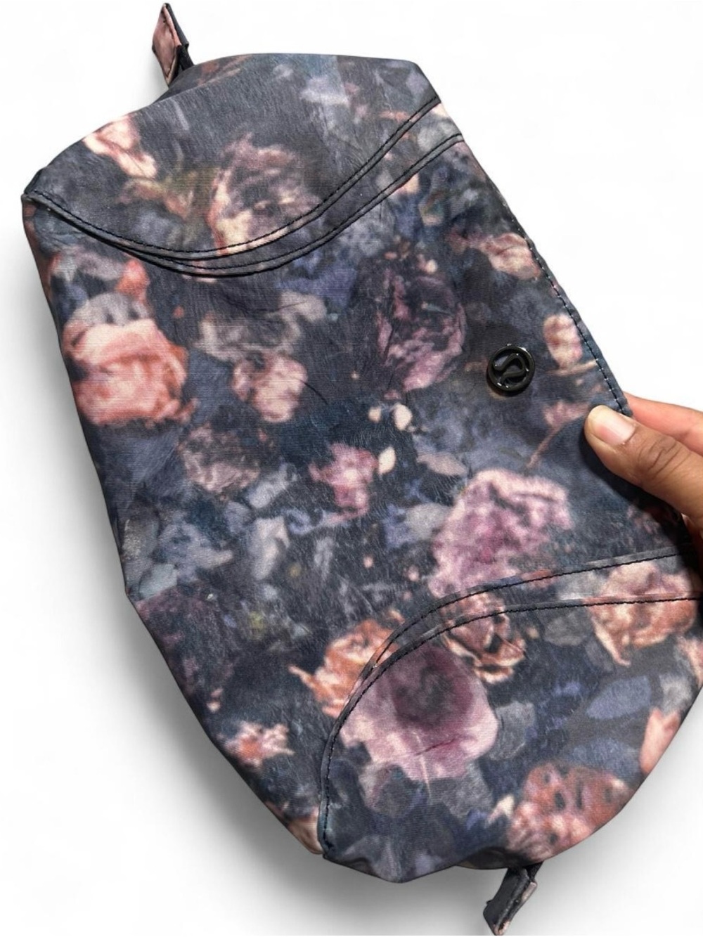 lululemon athletica Black Compact Zipper Pouch